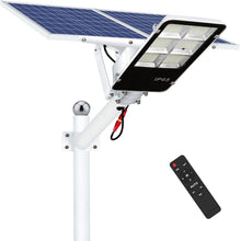 Load image into Gallery viewer, Outdoor Solar Street Lights Dusk to Dawn 400W 6500K with Remote Control for Yard
