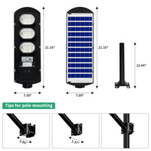 Load image into Gallery viewer, 300W All in One Outdoor Waterproof Solar Street Light with Remote Control
