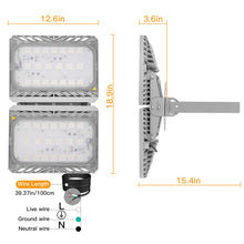 Load image into Gallery viewer, 150w-200w Outdoor Waterproof LED Security Floodlight for Yard, Sport Venue and Garden
