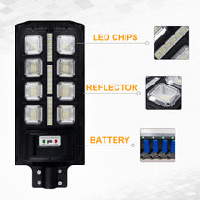 Load image into Gallery viewer, Waterproof IP65 Wall Mounted Solar Street Lights with CREE LED Chips
