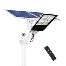 Load image into Gallery viewer, Outdoor Solar Street Lights Dusk to Dawn 300W 6500K with Remote Control for Yard
